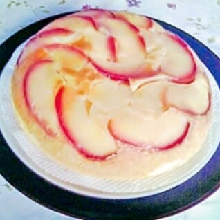 炊飯器で作れるかんたんりんごケーキ